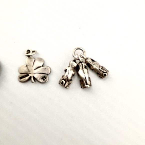 Vintage Whimsical Sterling Silver 925 Charm Bundle - Lot of 3 - Picture 2 of 10